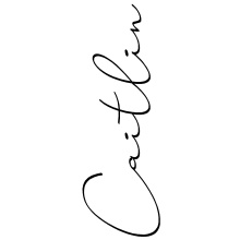 Single Line Vertical Script