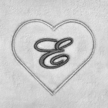 Single Heart Initial