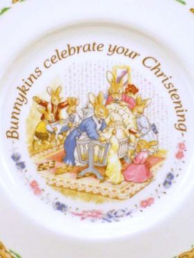 Bunnykins Christening Set