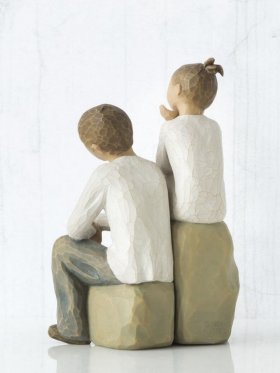 Willow Tree Figurine - Brother and Sister