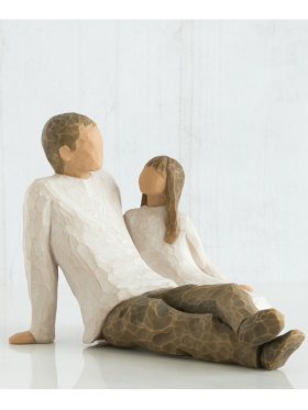 Willow Tree Figurine - Father & Daughter