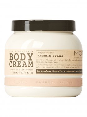 MOR Correspondence Body Cream 350mL - Kashmir Petals