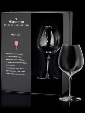 Waterford Crystal Elegance Merlot Pair