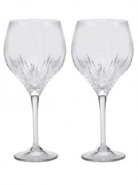 Wedgwood Vera Wang Duchesse Crystal Goblet Pair