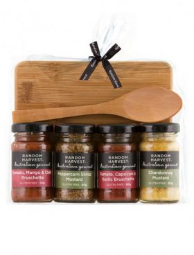 Random Harvest Picnic Cheeseboard Gift Pack, 4 x 60g