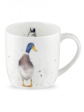 Royal Worcester Guard Duck Mug