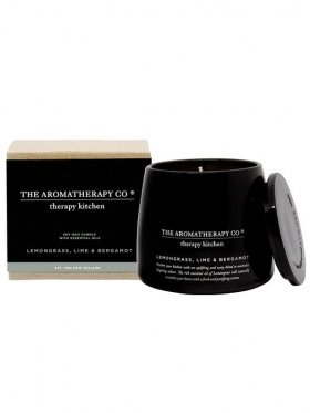 The Aromatherapy Co Kitchen Candle - Lemongrass, Lime & Bergamot 260g