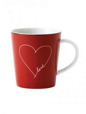 Royal Doulton Ellen Degeneres Mug - Red Heart 450ml