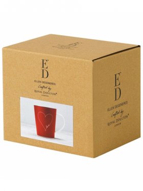 Royal Doulton Ellen Degeneres Mug - Red Heart 450ml