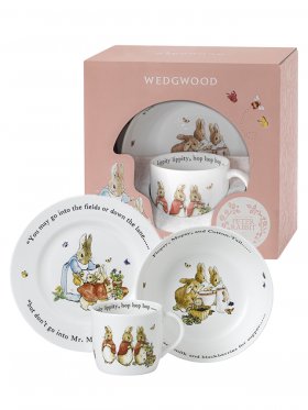 Peter Rabbit - Pink 3 Piece Set