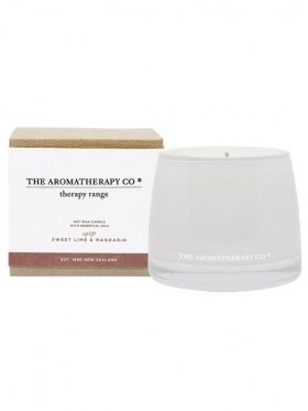 The Aromatherapy Co. Therapy Candle Uplift - Sweet Lime & Mandarin 260g