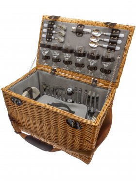 Hamptons Six Person Gourmet Picnic Hamper