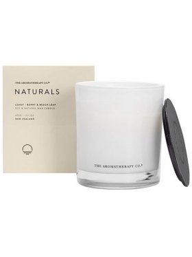 The Aromatherapy Co. Naturals Candle 370g, Coast: Berry & Beech leaf