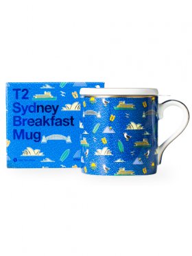 T2 Iconic Sydney Breakfast Mug with Infuser