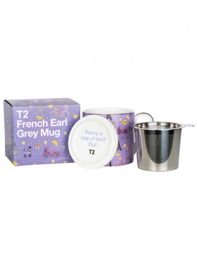 T2 Iconic French Earl Grey Mug with Infuser