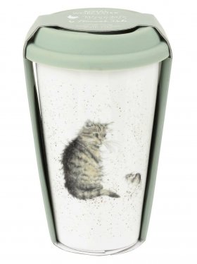 Royal Worcester Travel Mug - Cat