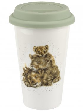 Royal Worcester Travel Mug - Lions