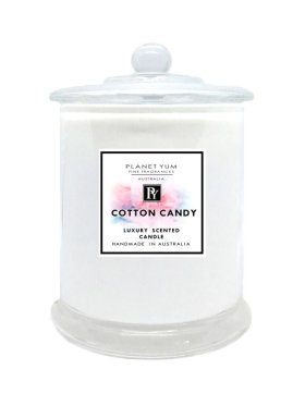 Planet Yum Cotton Candy Luxury Scented Candle 160g