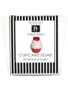 Planet Yum Queen of Hearts Cupcake Soap 120g