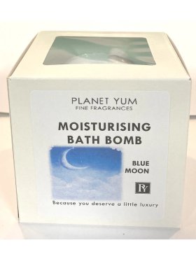 Planet Yum Blue Moon Bath Bomb 245g