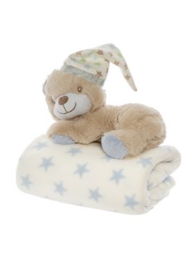 Teddy Bear Gift Pack Blue