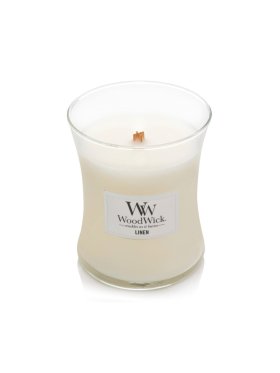 WoodWick Candle Linen Medium 275g