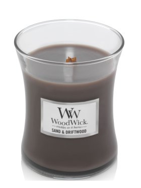 WoodWick Candle Sand & Driftwood Medium 275g