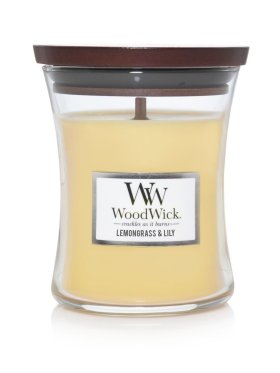 WoodWick Candle Lemongrass & Lily Medium 275g