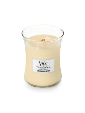 WoodWick Candle Lemongrass & Lily Medium 275g