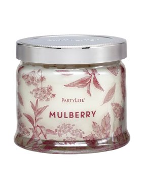 PartyLite 3-Wick Jar Candle - Mulberry 375g