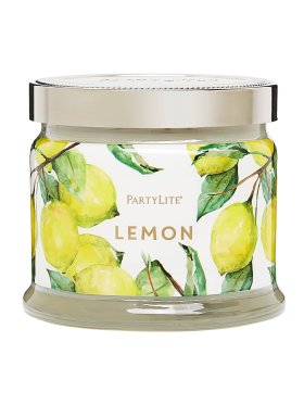 PartyLite 3-Wick Jar Candle - Lemon 375g