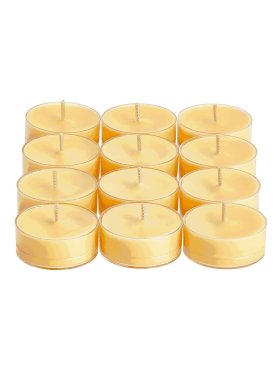 PartyLite - Banana Coconut Universal Tealight Candles - 12 Pack